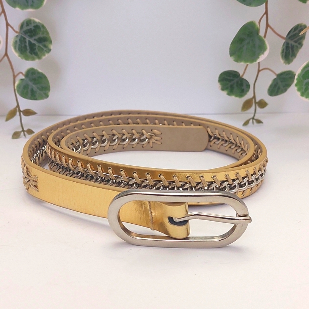 Nine West Gold Belt